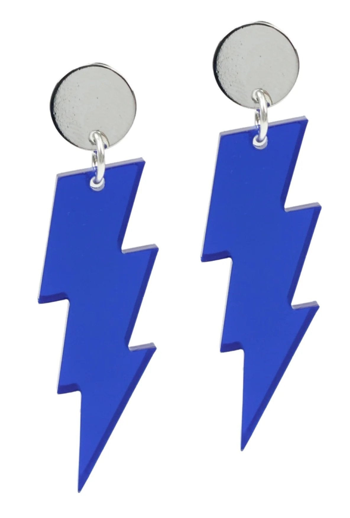 THE BLUE BOLT EARRING