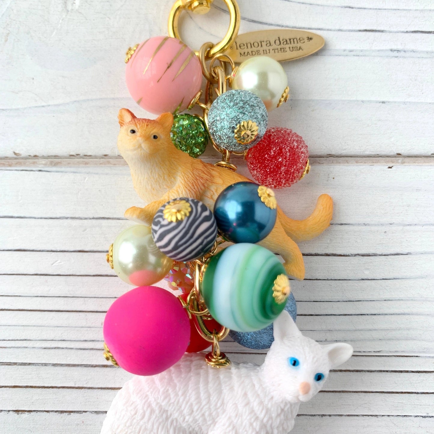 Here Kitty Kitty Cat Bag Charm