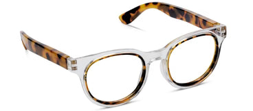 Peepers Reader Glasses - Olympia- Clear/ Tokyo Tortoise