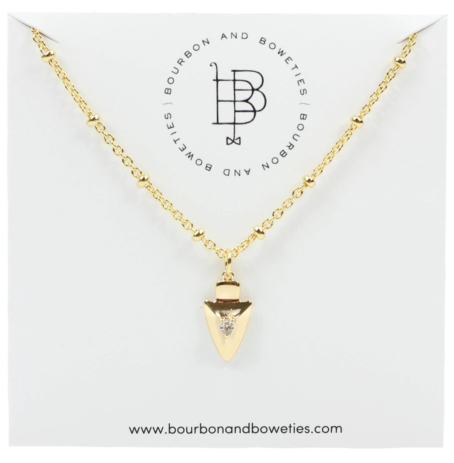 The Tally Necklace - Bourbon & Boweties