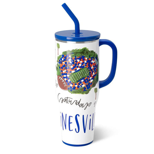 SATURDAYS IN GAINESVILLE Swig Mega Mug 40oz
