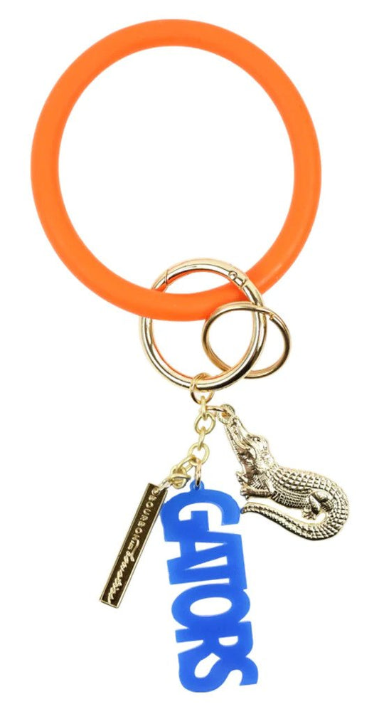 Bourbon & Boweties GATORS Bracelet key ring